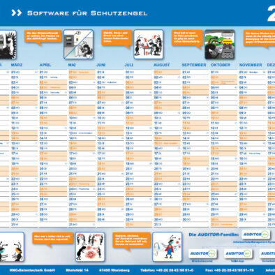 Der HNC Wandkalender 2021