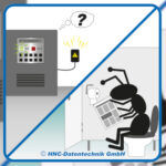 HNC-Datentechnik | Ameisen-Comics zum Arbeitsschutz | Motiv Stromsparen