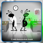HNC-Datentechnik | Ameisen-Comics zum Arbeitsschutz | Motiv Mutterschutz