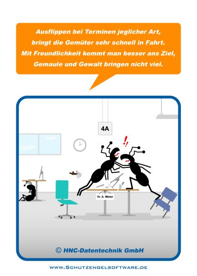 Ameisencomic_Behoerdengang